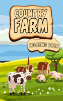 Country Farm Coloring Book