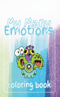 My Many Emotions Coloring Book