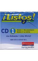 Listos! 2 Verde CD Pack of 3
