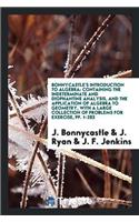 Bonnycastle's Introduction to Algebra