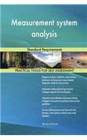 Measurement system analysis Standard Requirements