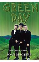 Green Day Large Print Song Title Series