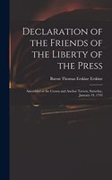 Declaration of the Friends of the Liberty of the Press