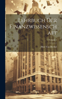 Lehrbuch Der Finanzwissenschaft; Volume 1