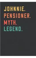 Johnnie. Pensioner. Myth. Legend.