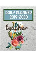 Teacher Daily Planner 2019-2020