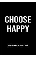 Choose Happy Standard Booklets