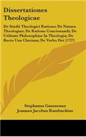 Dissertationes Theologicae