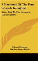 Harmony Of The Four Gospels In English