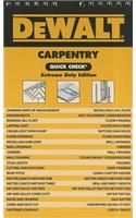Dewalt Carpentry Quick Check