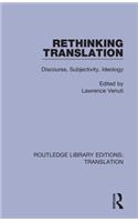 Rethinking Translation