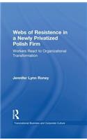 Webs of Resistence in a Newly Privatized Polish Firm: Workers React to Organizational Transformation