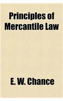 Principles of Mercantile Law
