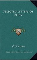 Selected Letters Of Pliny