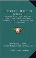Curso De Derecho Natural