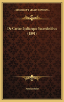 De Cariae Lydiaeque Sacerdotibus (1891)