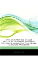 Articles on Evolutionarily Significant Biological Phenomena, Including