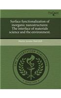 Surface Functionalization of Inorganic Nanostructures