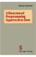 A Structured Programming Approach to Data