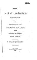 Debt of Civilization to Literature