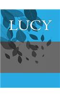 Lucy: Personalized Journals - Write In Books - Blank Books You Can Write In