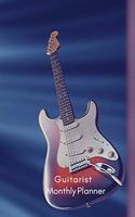 Guitarist Monthly Planner