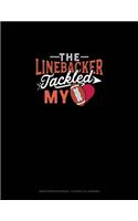 The Linebacker Tackled My Heart: Graph Paper Notebook - 0.25 Inch (1/4") Squares(1026 Graph Paper Notebook - 0.25 Inch (1/4") Squares)