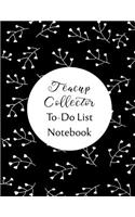 Teacup Collector To Do List Notebook