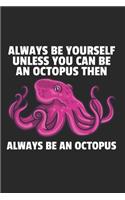 Octopus Krake Tintenfisch Notizbuch