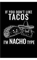 If you Don't Like Tacos I'm Nacho Type