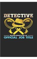 Detective job title