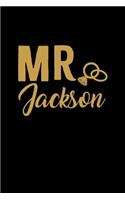 Mr. Jackson: Personalized Engagement & Pre Wedding Gift - Mr. & Mrs. Wedding Notebook and Organizer for Bride to Be and Groom To Be Matching Present