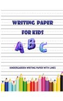 Writing paper for kids
