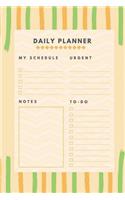 Daily Planner: Undated Personal Organizer to Increase Productivity, Time Management and Achieve Goals,3-Month Planbook for Beginners, Without Dates