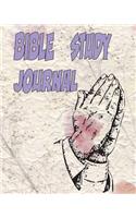 Bible Study Journal: Bible study notes, Christian Coloring pages, Relaxation notes, personal info. and passwords info