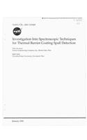 Investigation Into Spectroscopic Techniques for Thermal Barrier Coating Spall Detection