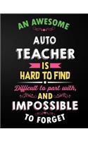 Auto Teacher Notebook