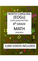 8th Grade NORTH CAROLINA EOGs, 2019 MATH, Test Prep