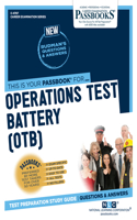 Operations Test Battery (Otb) (C-4787): Passbooks Study Guide Volume 4787(Career Examination)