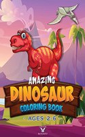 Amazing Dinosaur Coloring Book