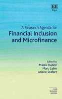 A Research Agenda for Financial Inclusion and Microfinance