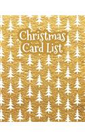 Christmas Card List: Address Book For Christmas Cards (Send & Receive)(V4)