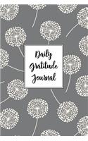 Gratitude Journal Dandelions Pattern 1: Daily Gratitude Journal, 100 Plus Graph Bullet Style Pages With Two Per Page, Start Each Day With A Grateful Heart.(36 Thankful Series Graph Bullet)