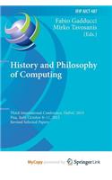 History and Philosophy of Computing