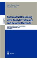 Automated Reasoning with Analytic Tableaux and Related Methods: International Conference, Tableaux 2003, Rome, Italy, September 9-12, 2003. Proceedings