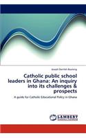 Catholic Public School Lay Leadership in Ghana