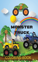 Monster Truck Coloring Book
