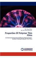 Properties of Polymer Thin Films