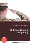 XII Corps (United Kingdom): (English)