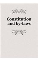 Constitution and By-Laws